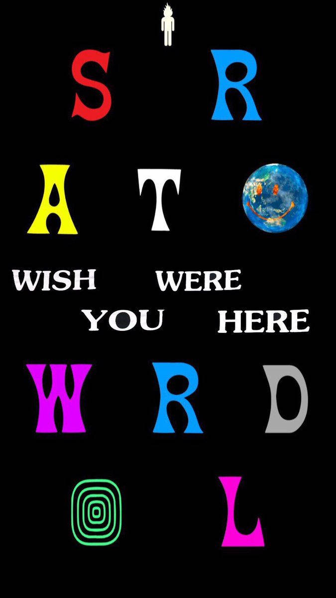 Welkom by Astroworld Muurpapier