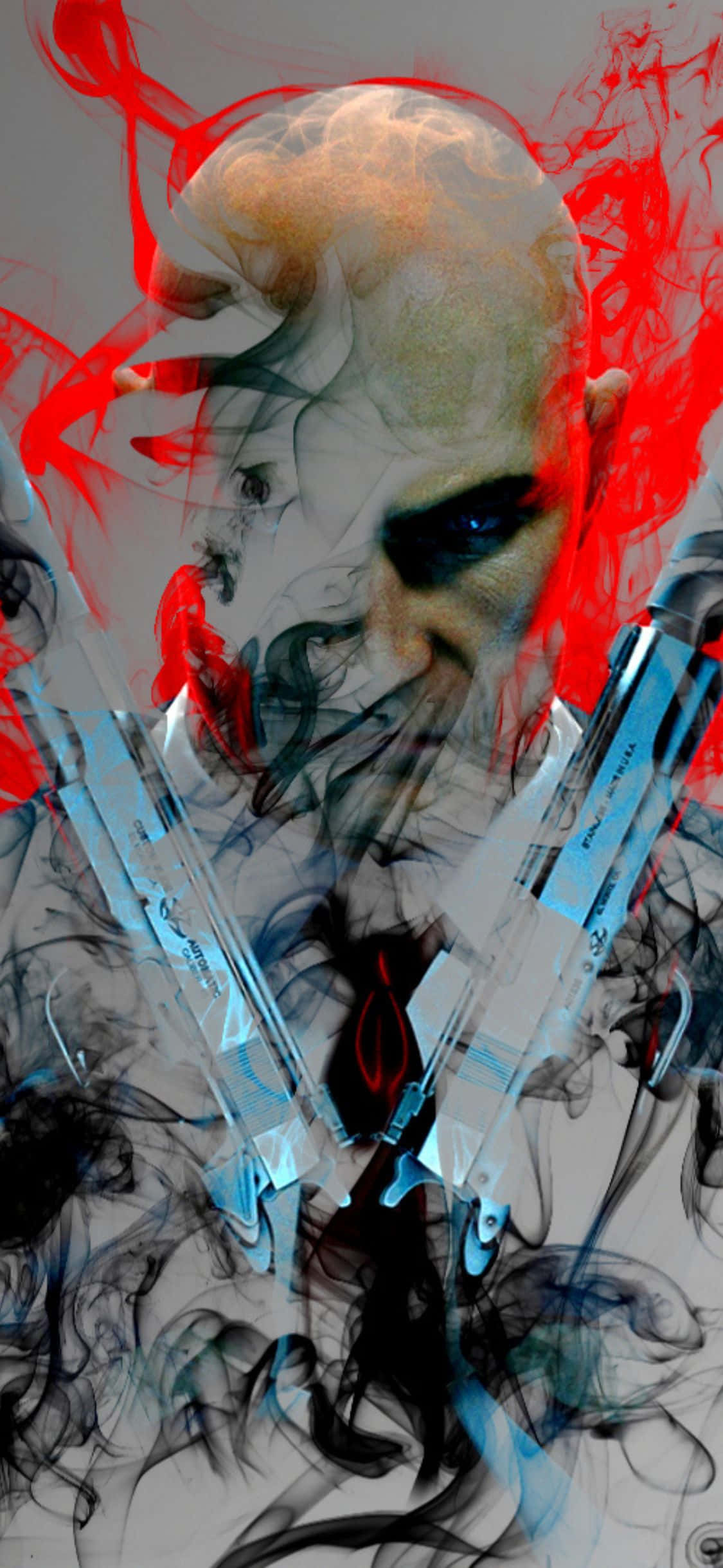 Welkom by Hitman Absolution - nou beskikbaar op iPhone X Muurpapier
