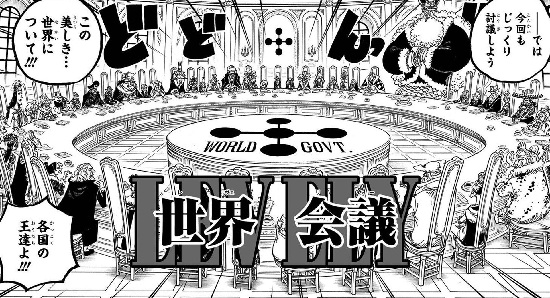 Wêreldregering Manga Paneel Muurpapier
