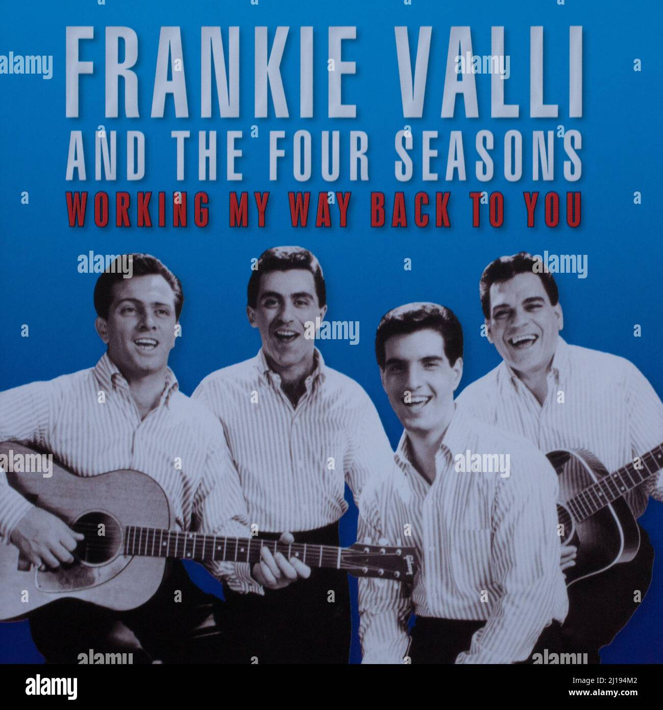 Werkende Manier Frankie Valli And The Four Seasons Muurpapier