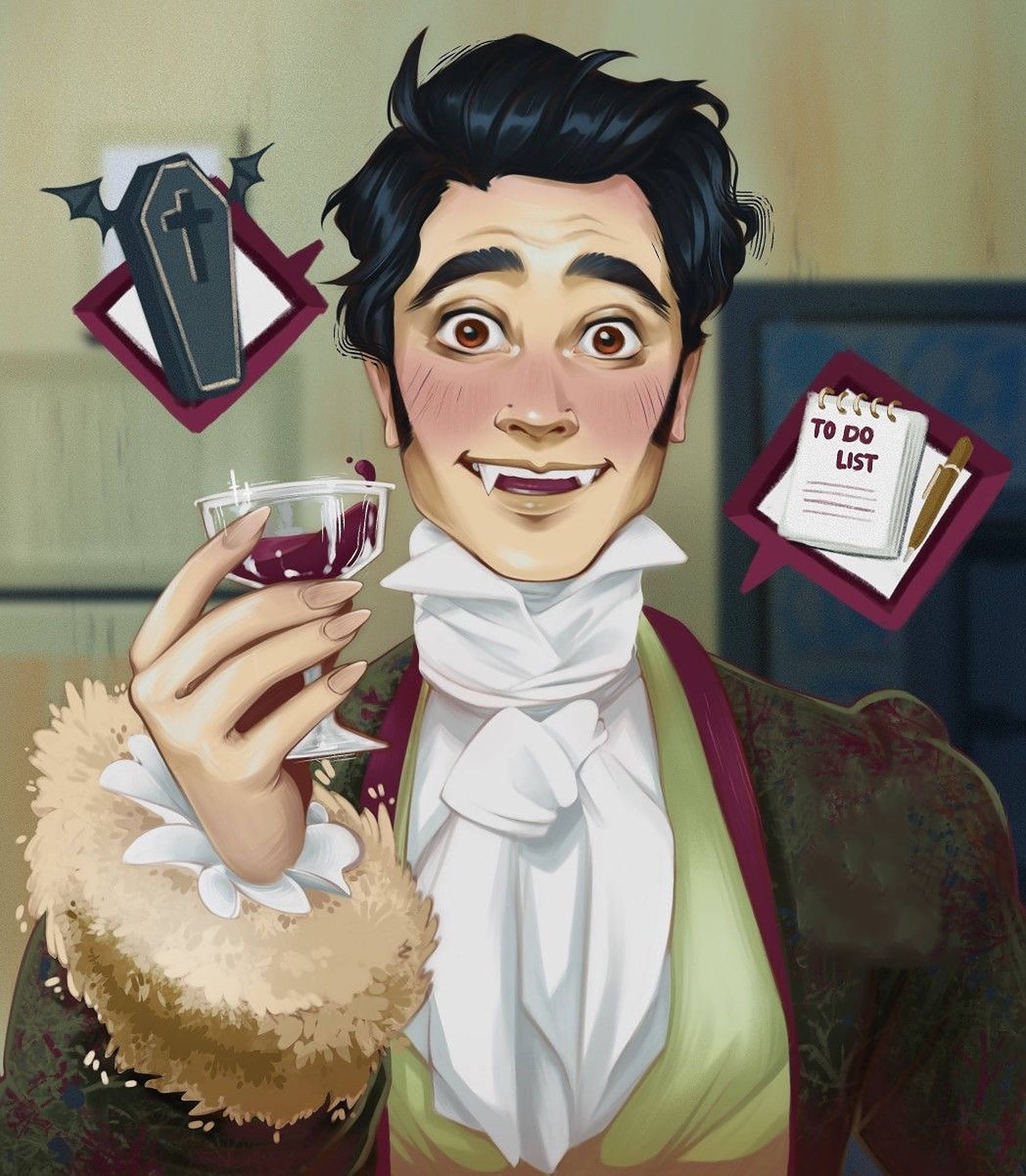 What We Do In The Shadows Wyn Muurpapier