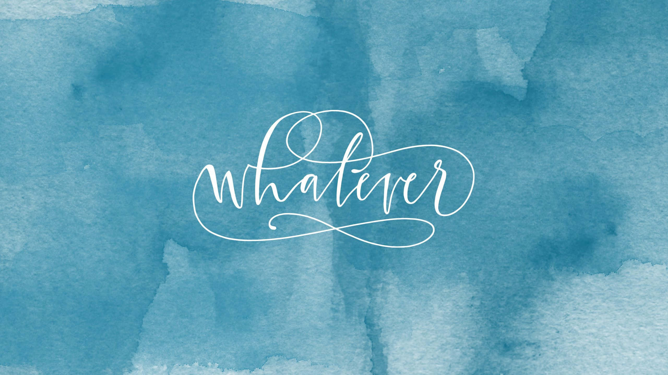 Whatever-kursief Sian Estetiese Muurpapier