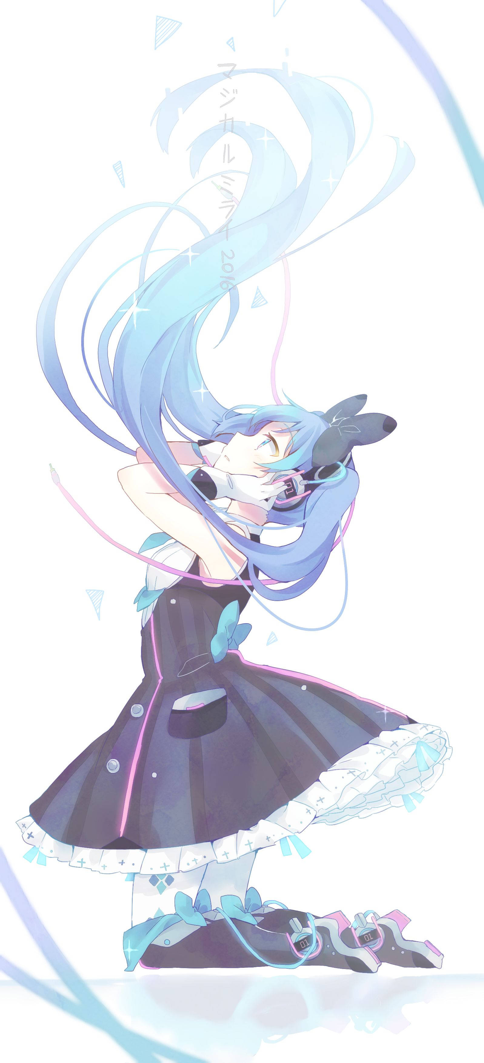 Wie sê Hatsune Miku is nie cool nie? Muurpapier