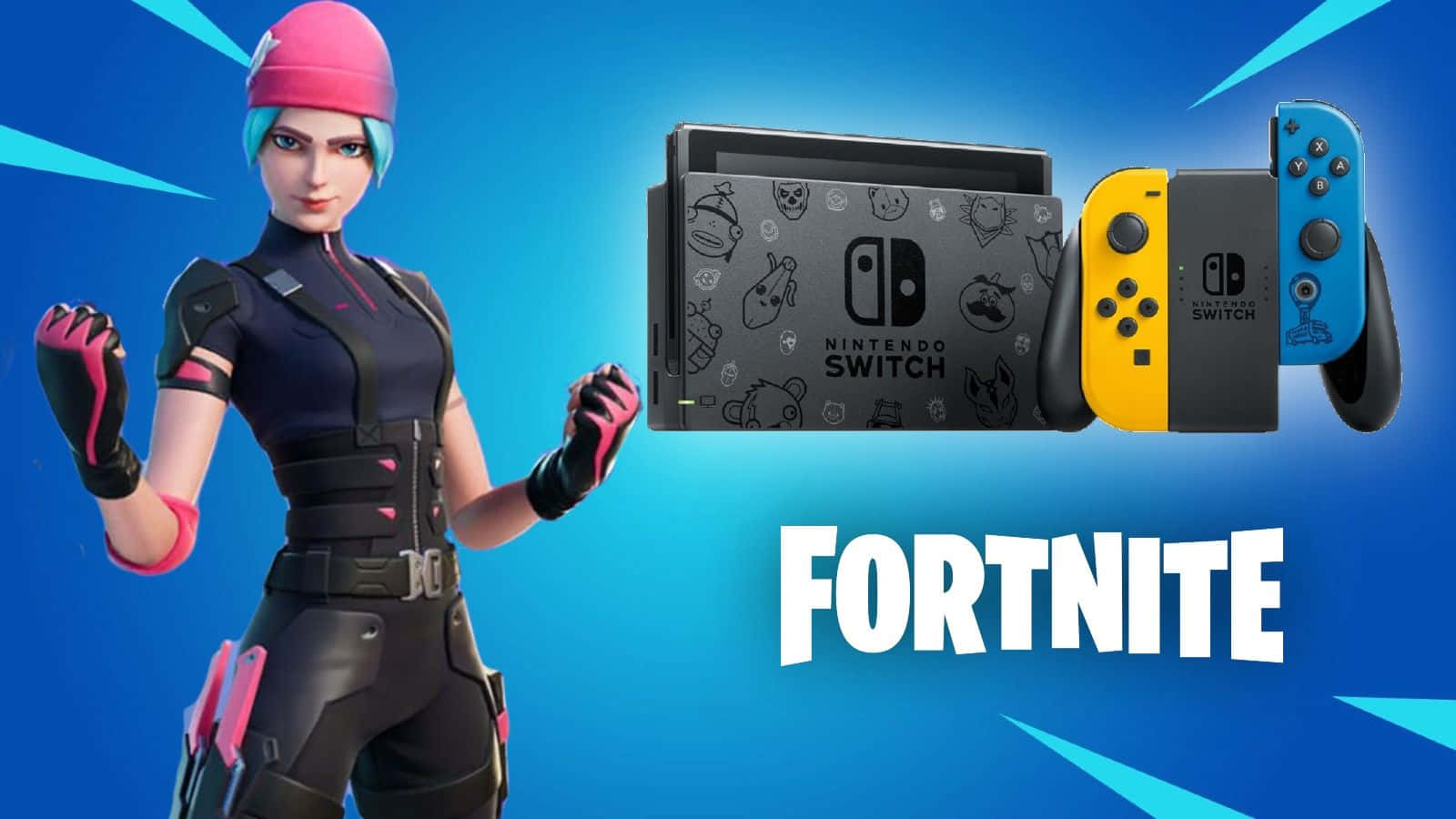 Wildcat Fortnite Nintendo Switch Muurpapier