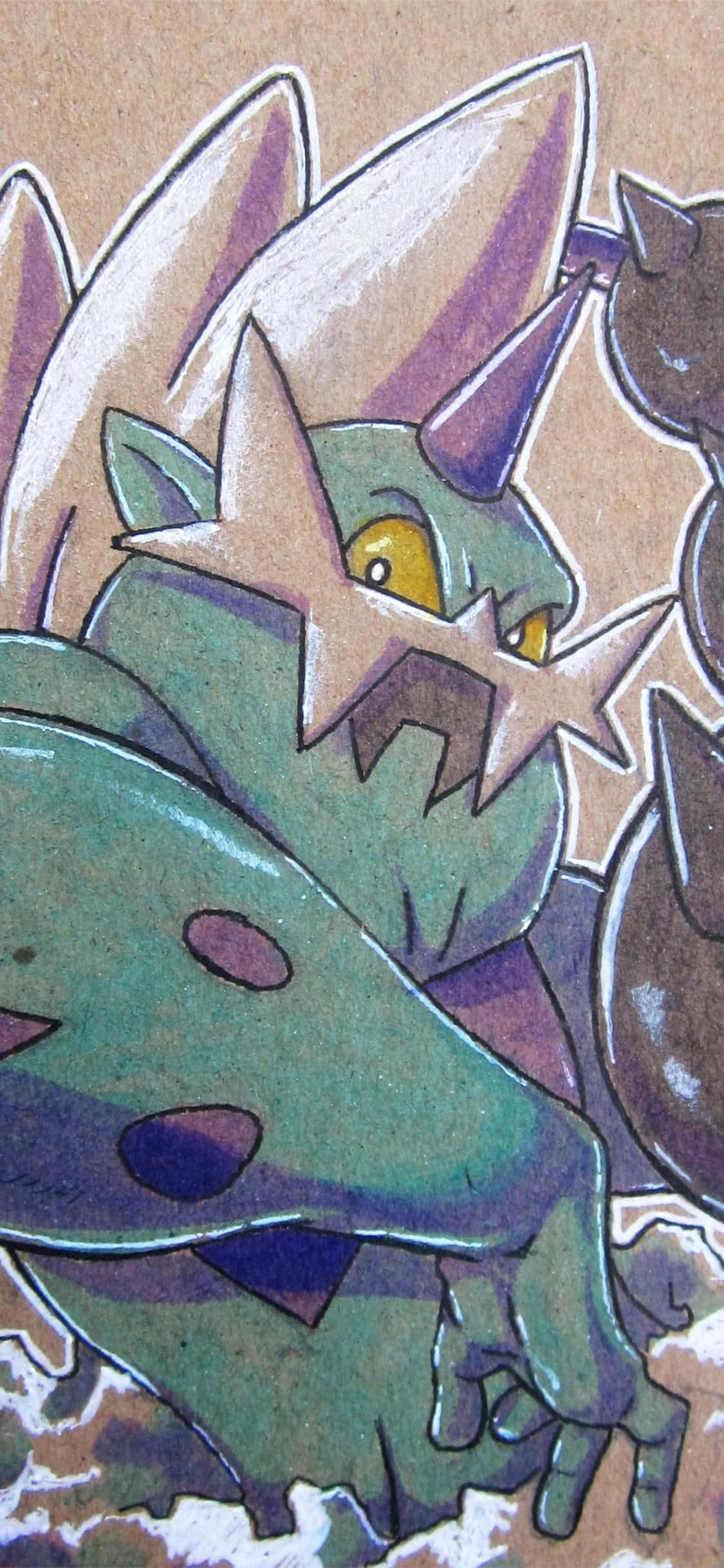 Wilde Thundurus Portret Muurpapier