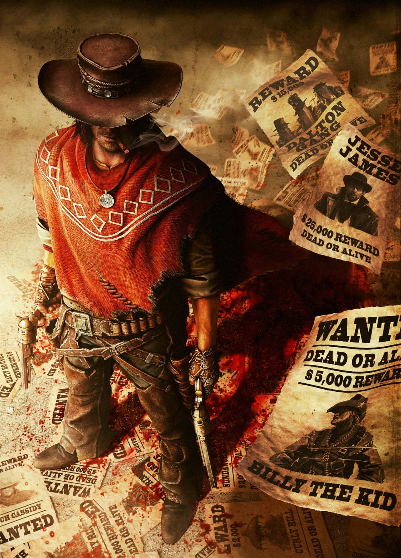 Wilde Weste Cowboy Muurpapier