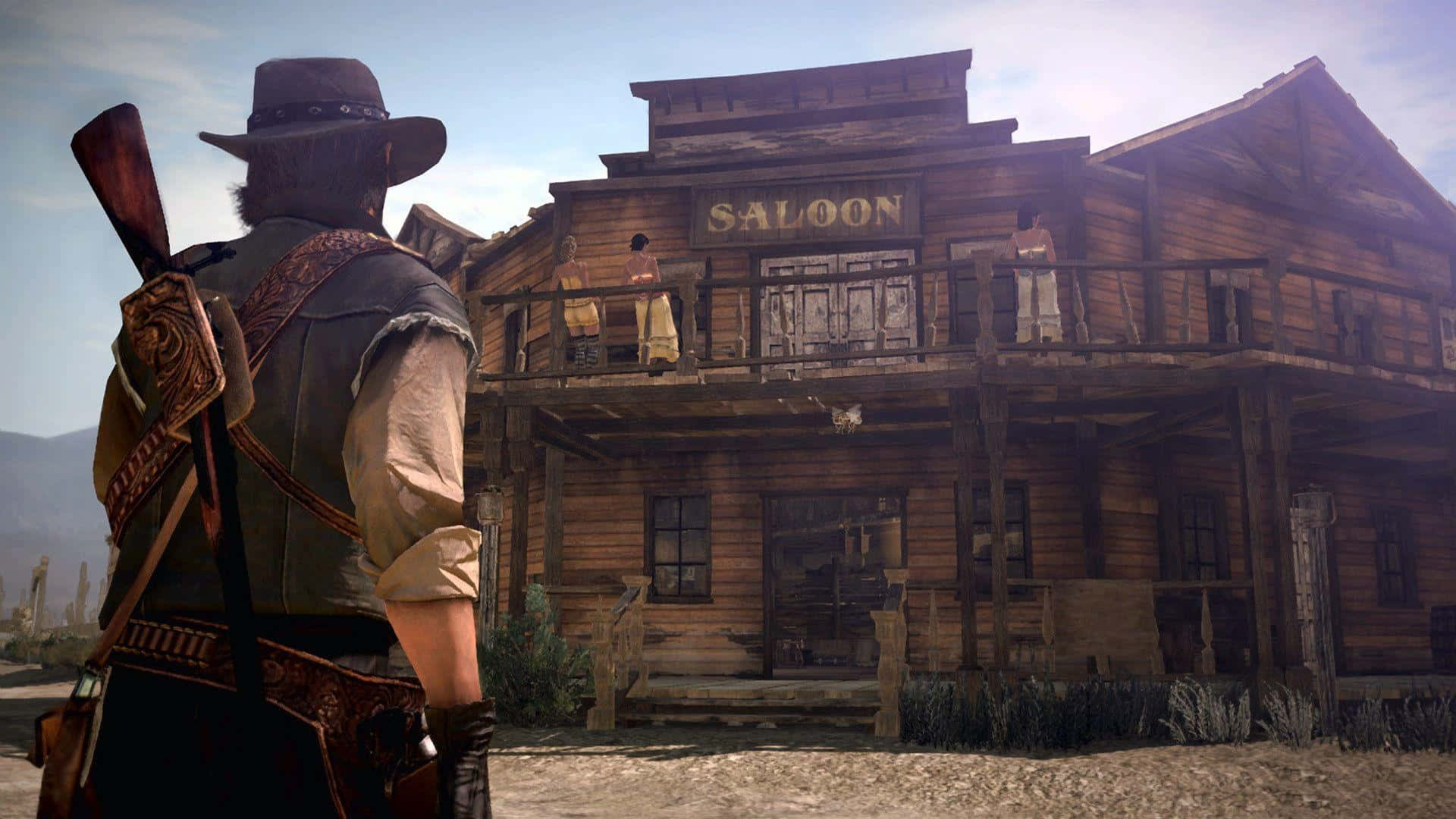 Wilde Weste RDR2 Muurpapier
