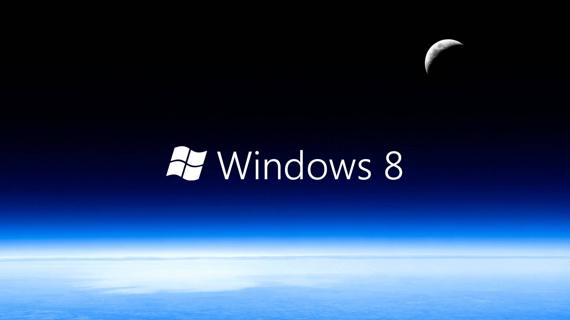 Windows 8 Ruimte-agtergrond Muurpapier