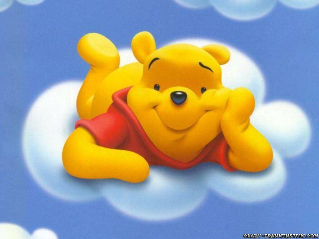 Winnie The Pooh iPhone Skerm Muurpapier