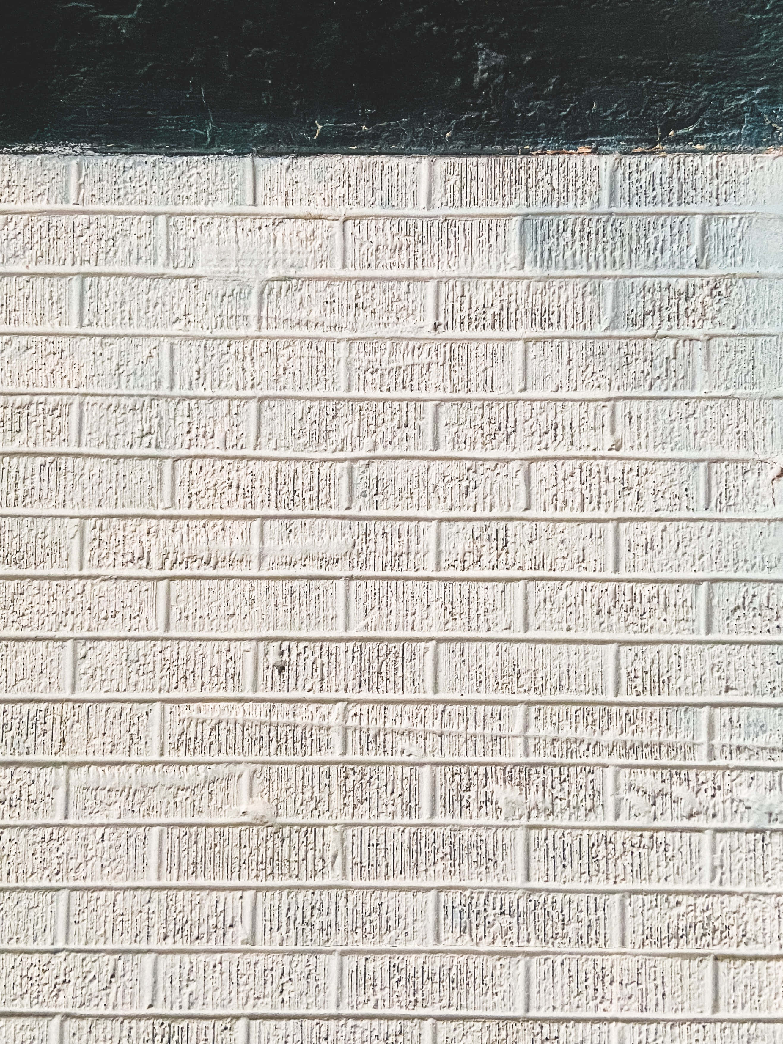 Wit baksteenmuur agtergrond wat tekstuur, belangstelling en karakter by enige kamer voeg Muurpapier