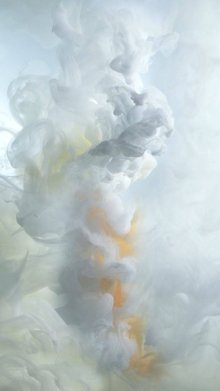Wit Rook iPhone iOS 10 Muurpapier