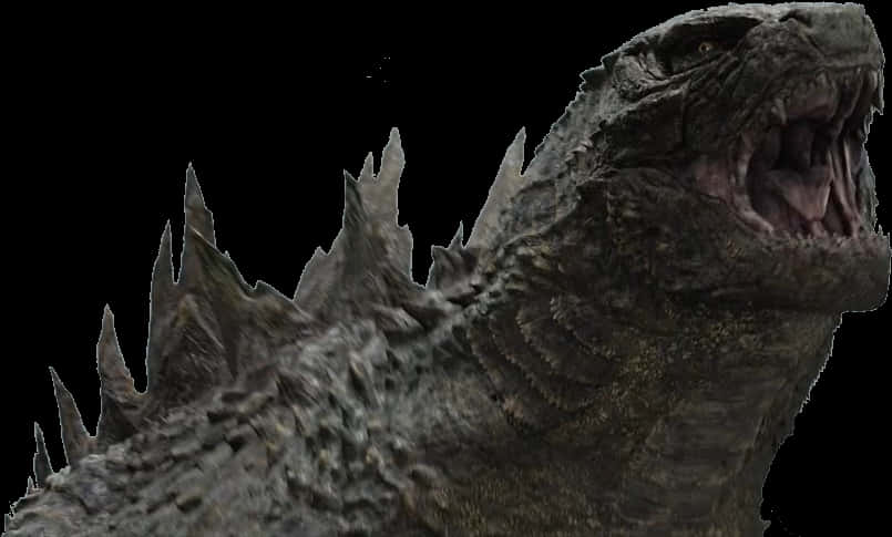 Woeste Godzilla Profiel Muurpapier