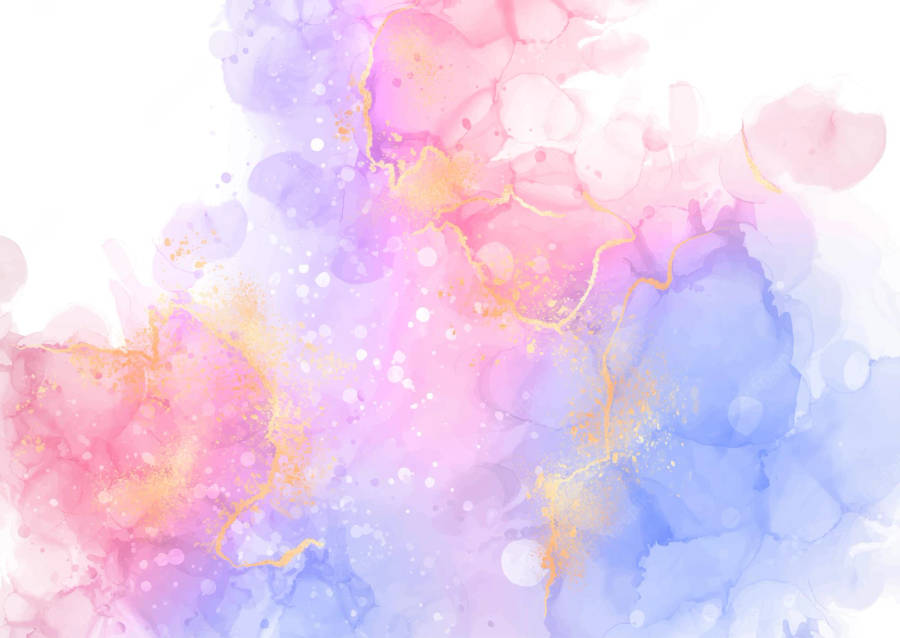 Wolkagtige Pastel Marmer Kuns Muurpapier