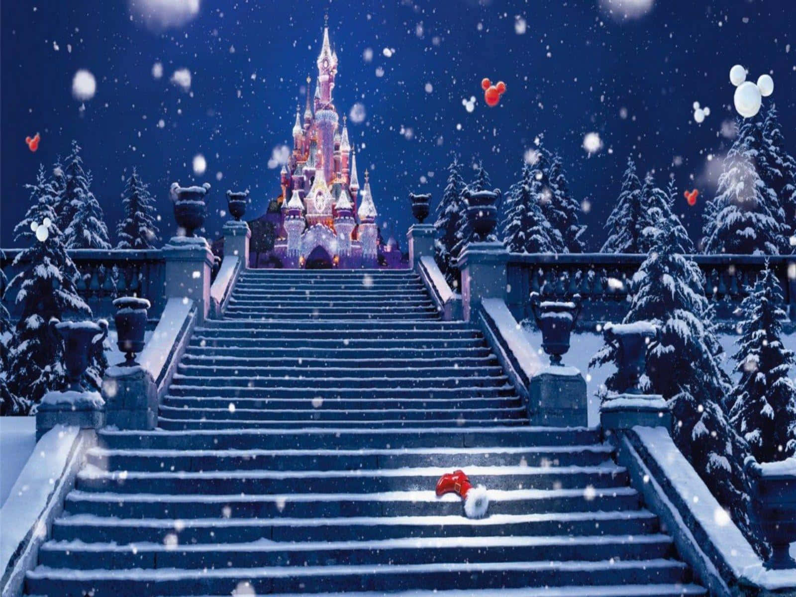 Wonderlike Disney Kersfees! Muurpapier