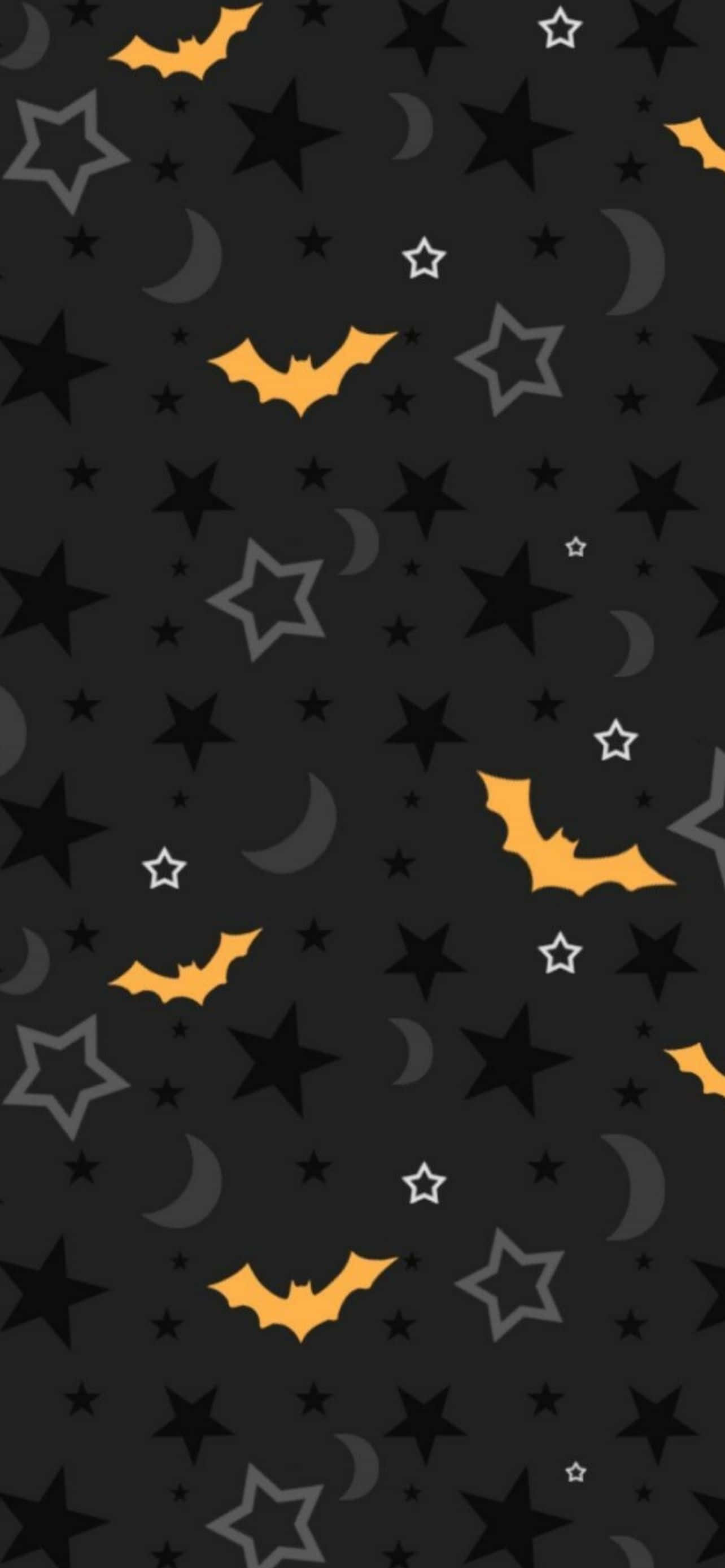 Word bang gemaak met ons Halloween iPhone-agtergrond. Muurpapier