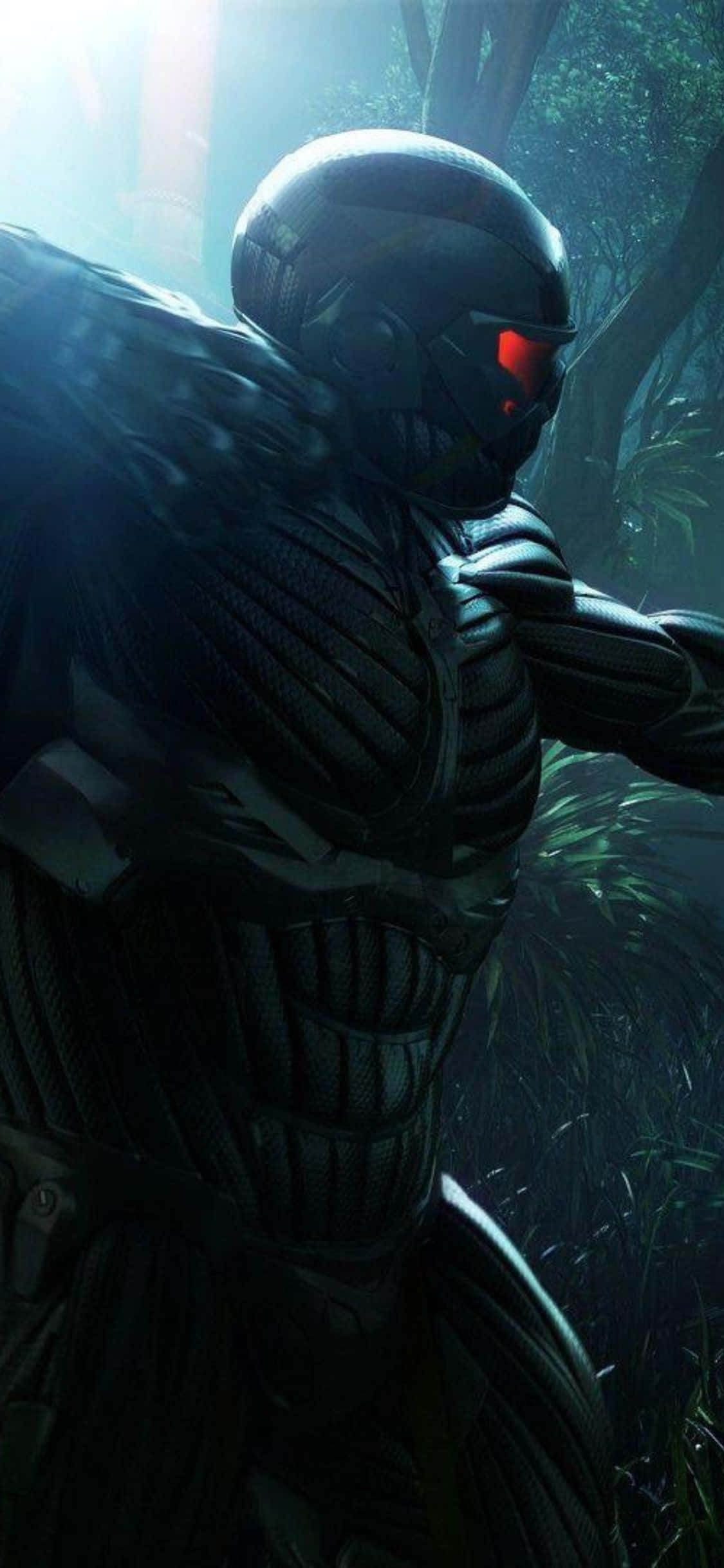 Word die Ultieme Vegter op Jou iPhone X met Crysis 3 Muurpapier