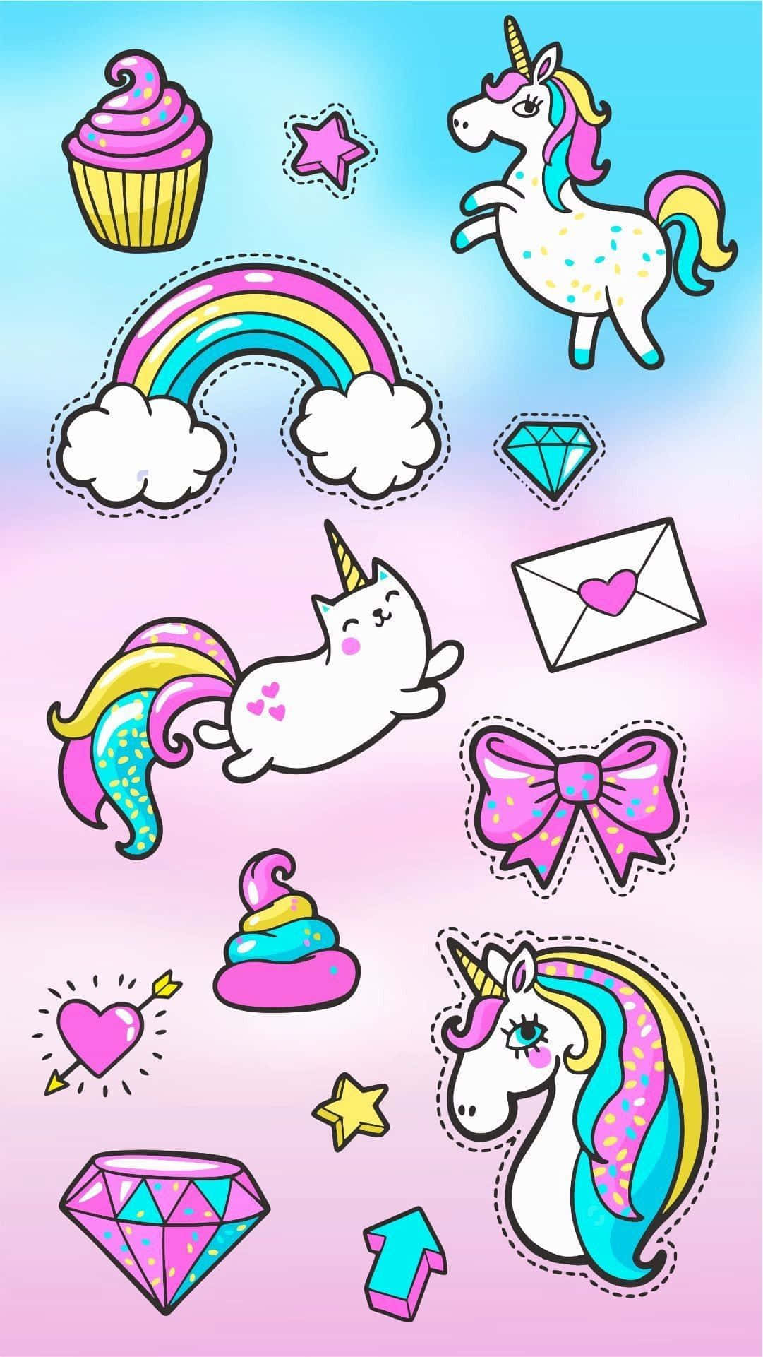 Word knus hierdie winter met hierdie oulike pastel agtergrond! Muurpapier