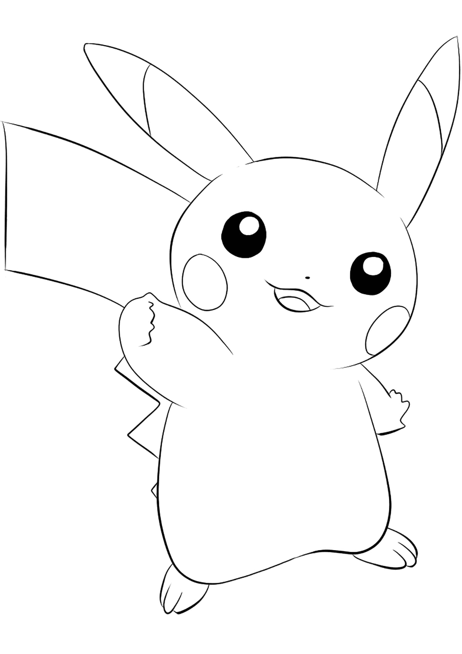 Word kreatief en bring jou gunsteling Pokémon tot lewe met hierdie drukbare Pokémon-kleurblad Muurpapier
