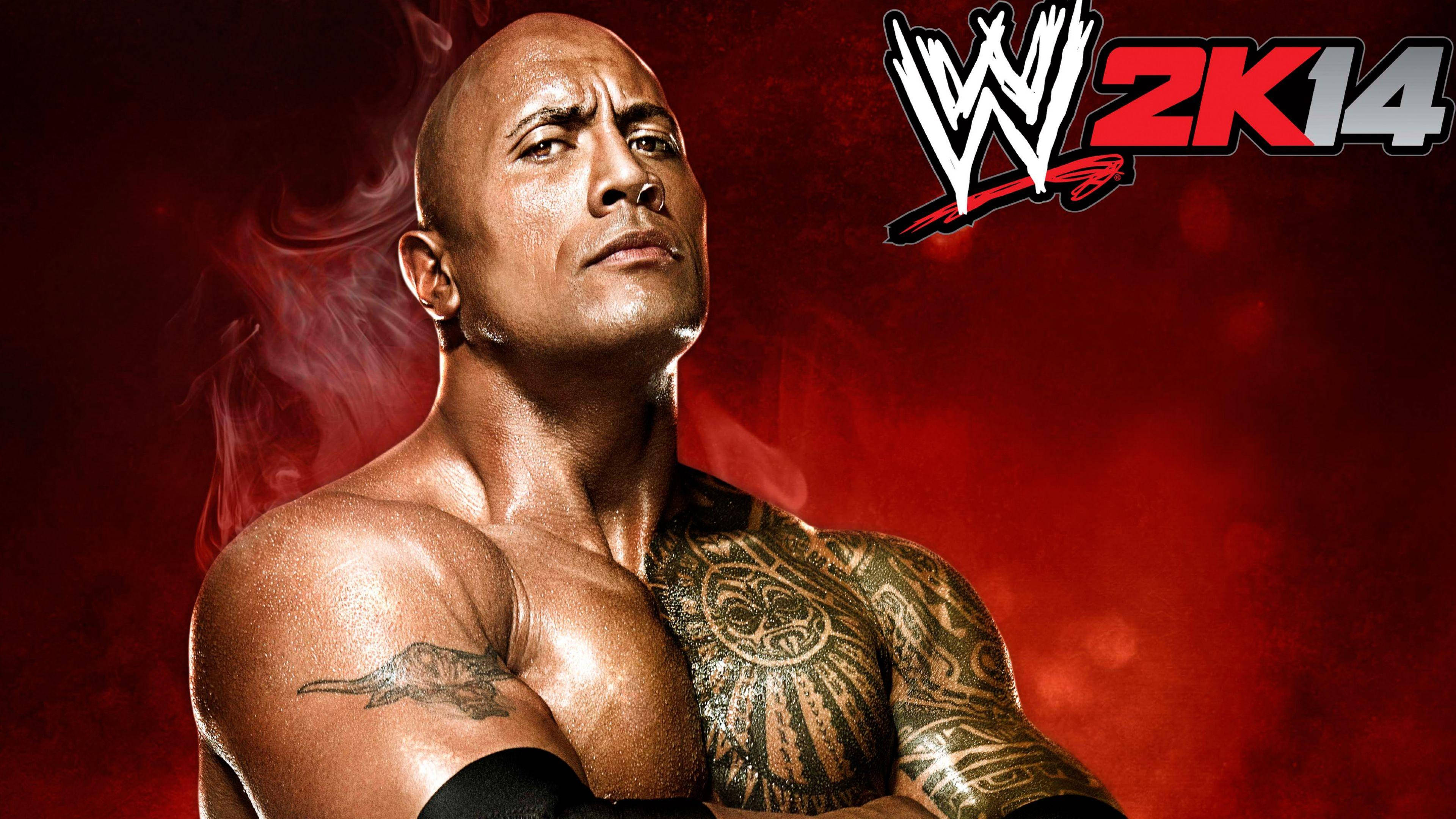 WWE 2K14 - Bring professionele stoei na jou huis Muurpapier