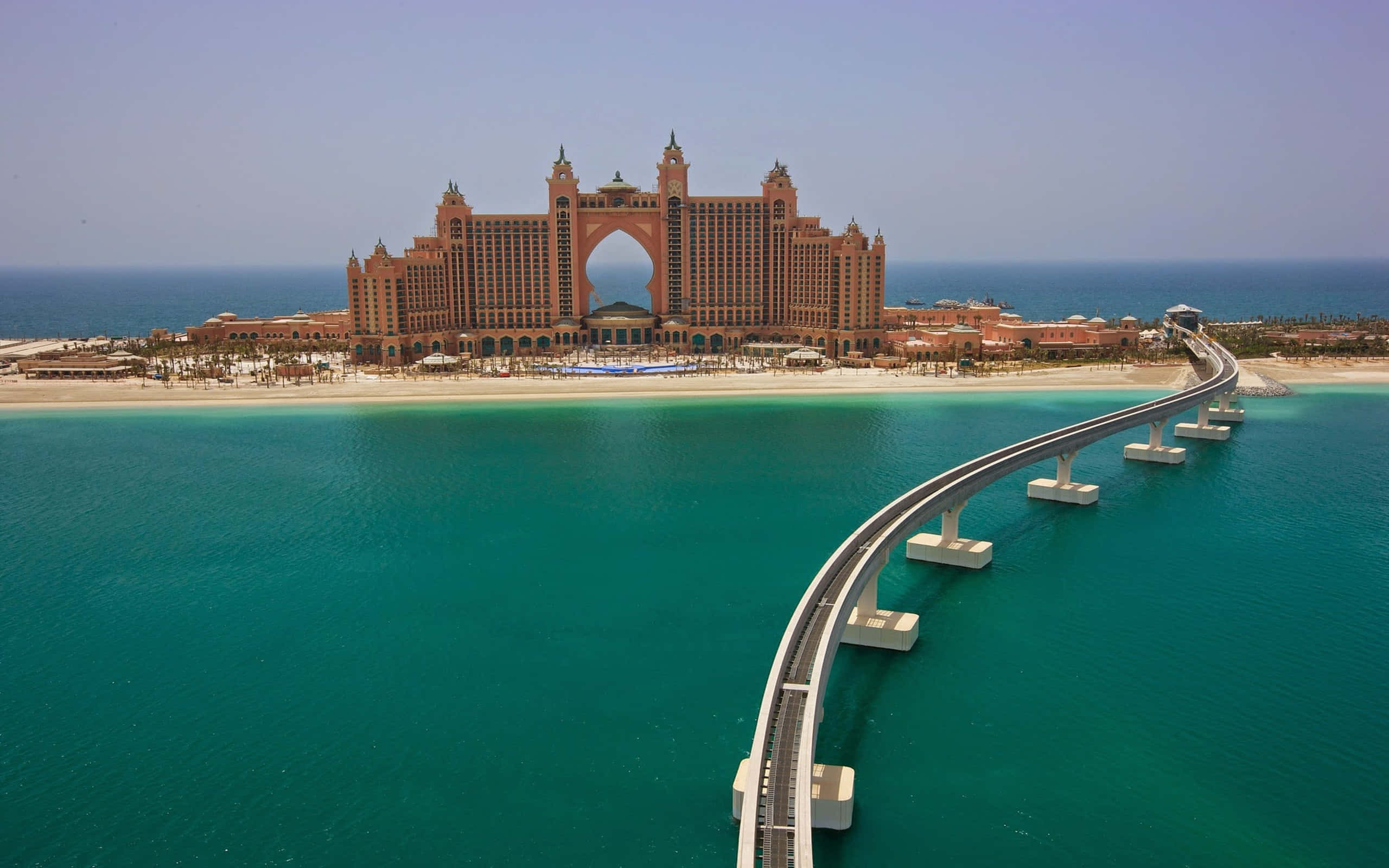 Wye Oseaan in Atlantis-oord Muurpapier