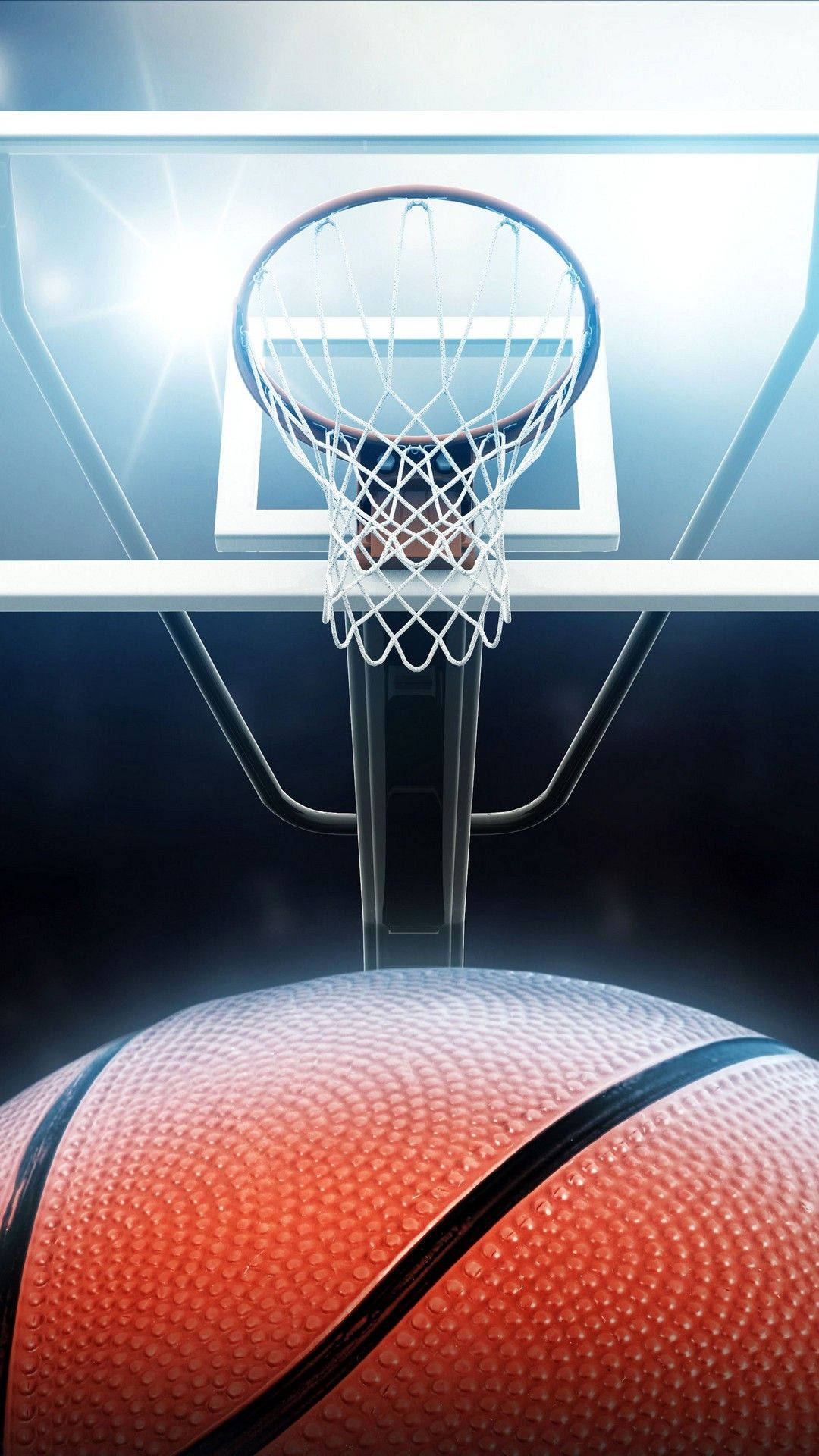 Wys jou beste basketbalvaardighede op die baan Muurpapier