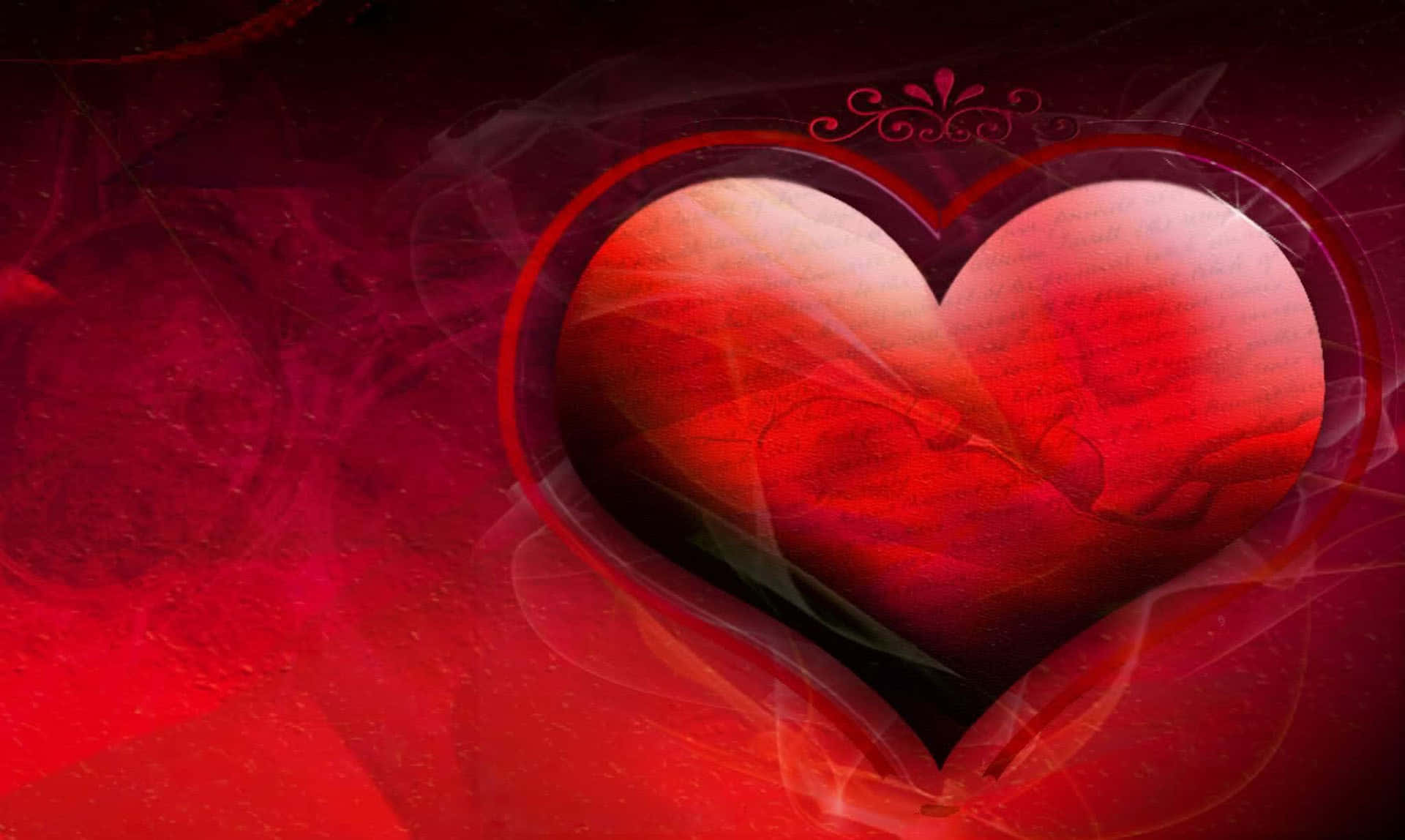 Wys jou liefde en waardering aan iemand spesiaal. Muurpapier