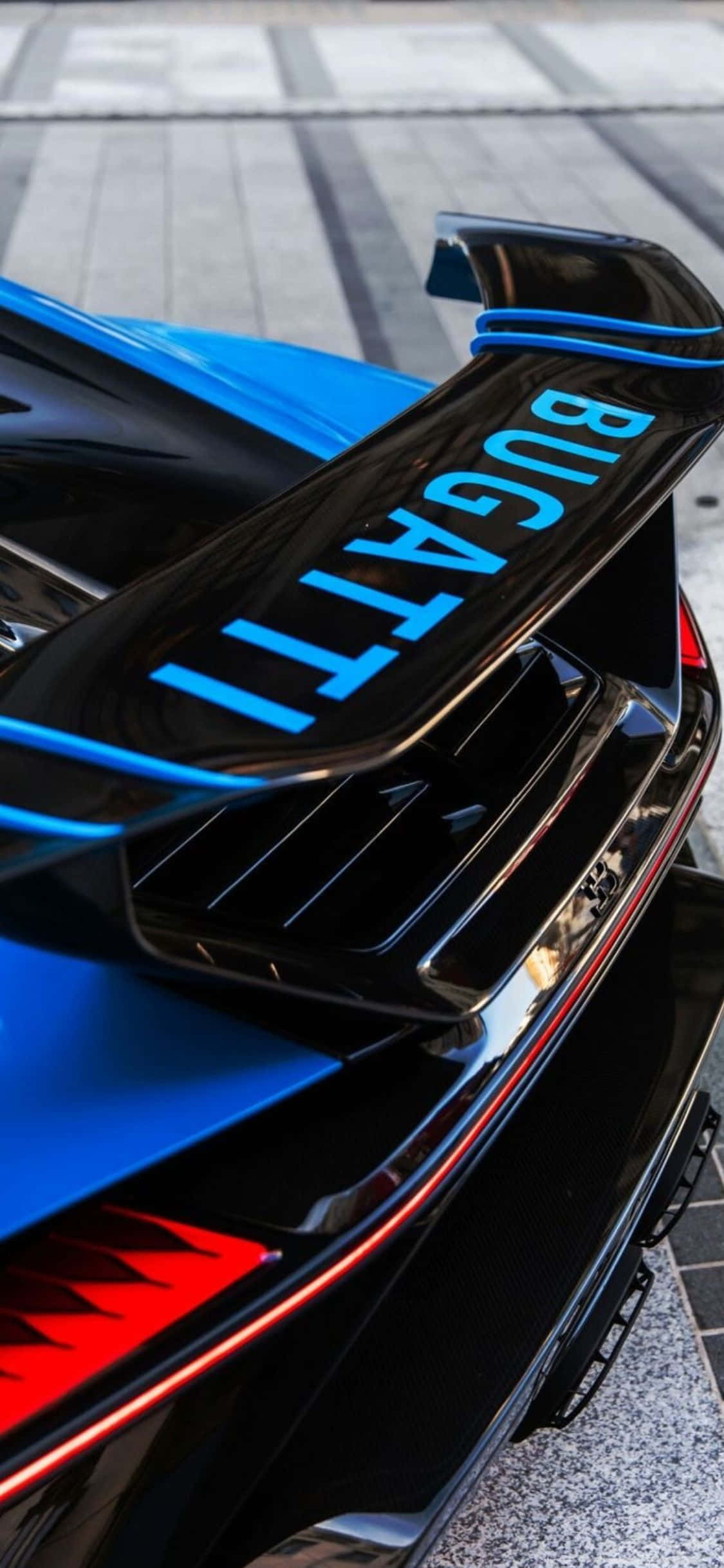 Wys Jou Styl Met die iPhone Xs Bugatti Muurpapier