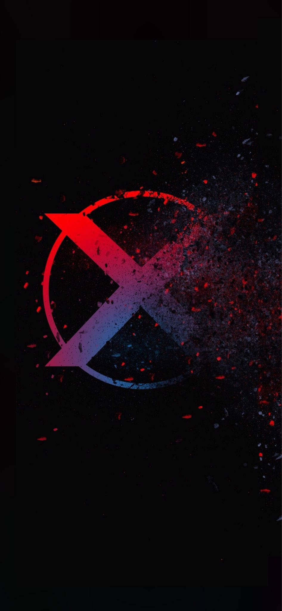 X-Men Logo WhatsApp Chat Muurpapier