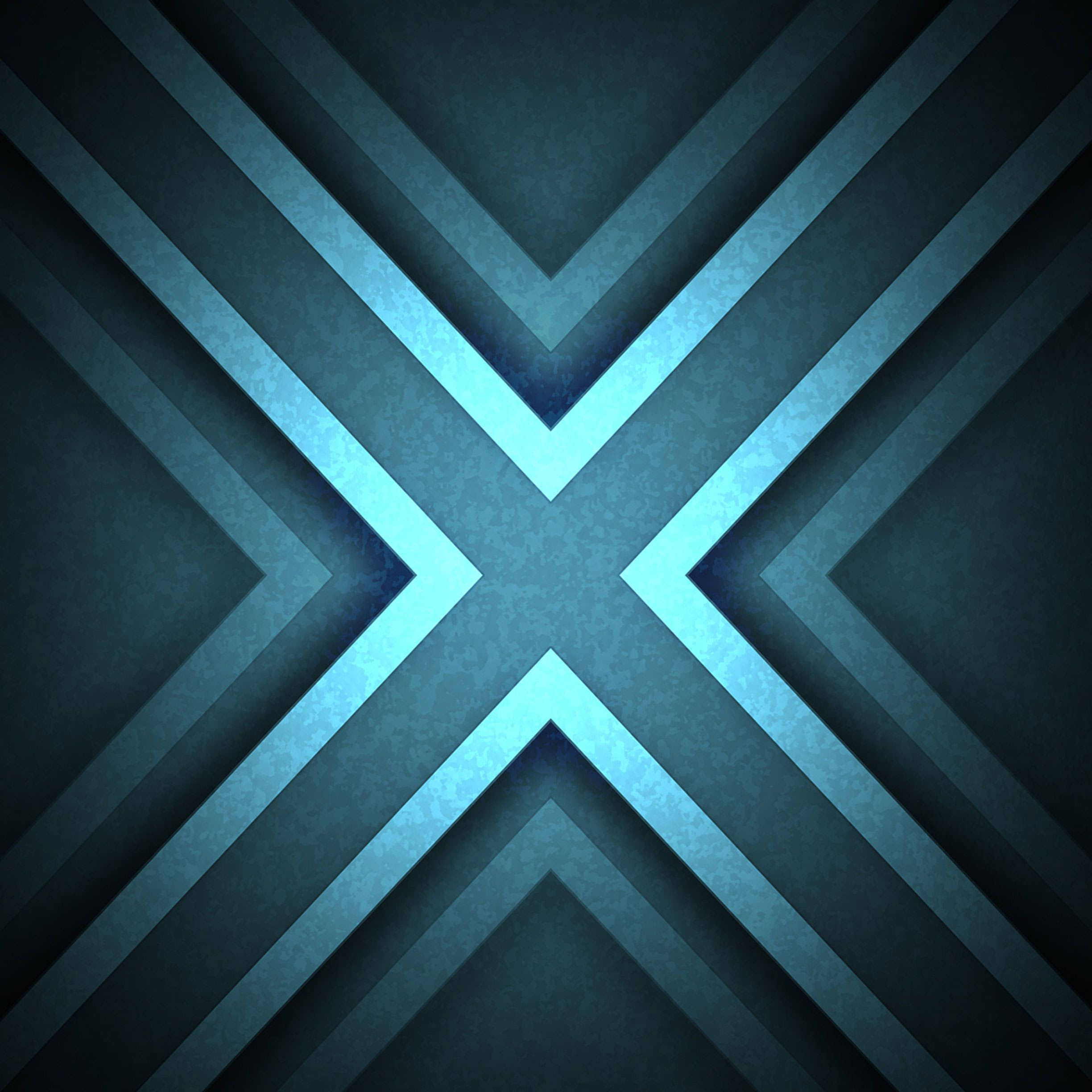 X-metaal koel patroon Muurpapier