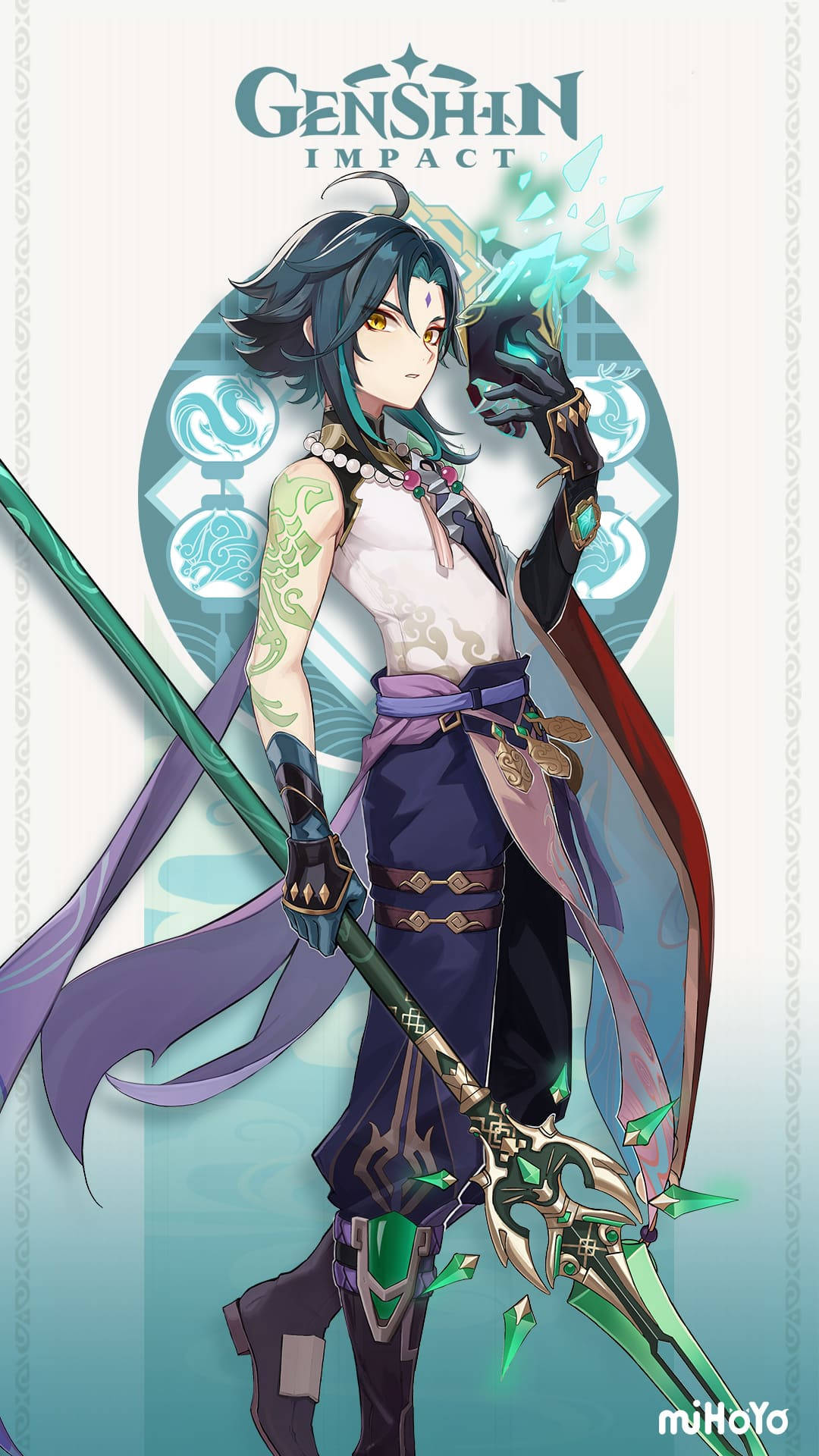 Xiao Genshin Impact Foon Muurpapier