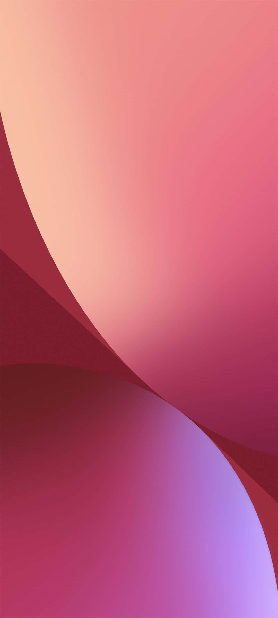 Xiaomi-tema agtergrond met 'n abstrakte ontwerp Muurpapier