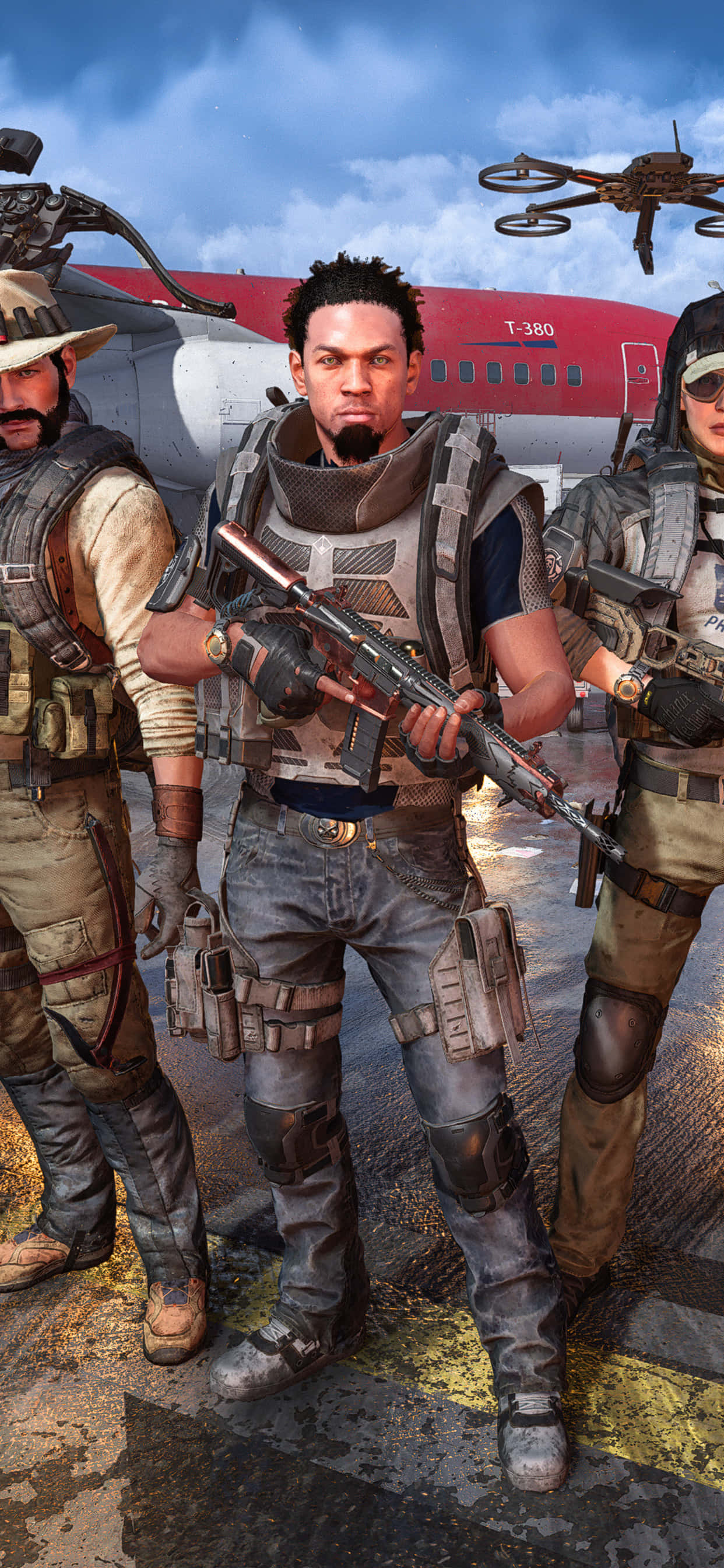 “XS Max The Division - 'n Foon vir Spelers” Muurpapier