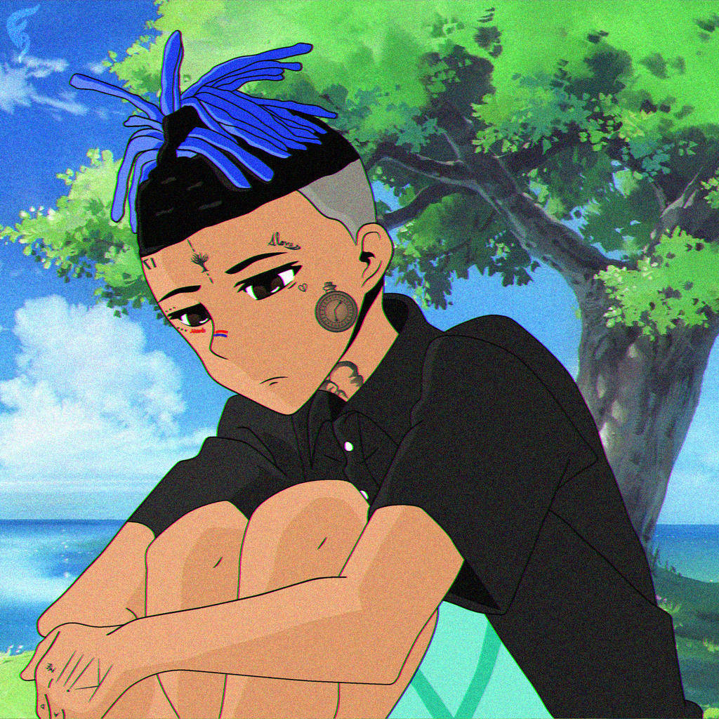 Xxxtentacion Anime Kuns Muurpapier