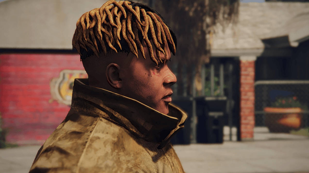 Xxxtentacion Anime Koel Kuns Muurpapier