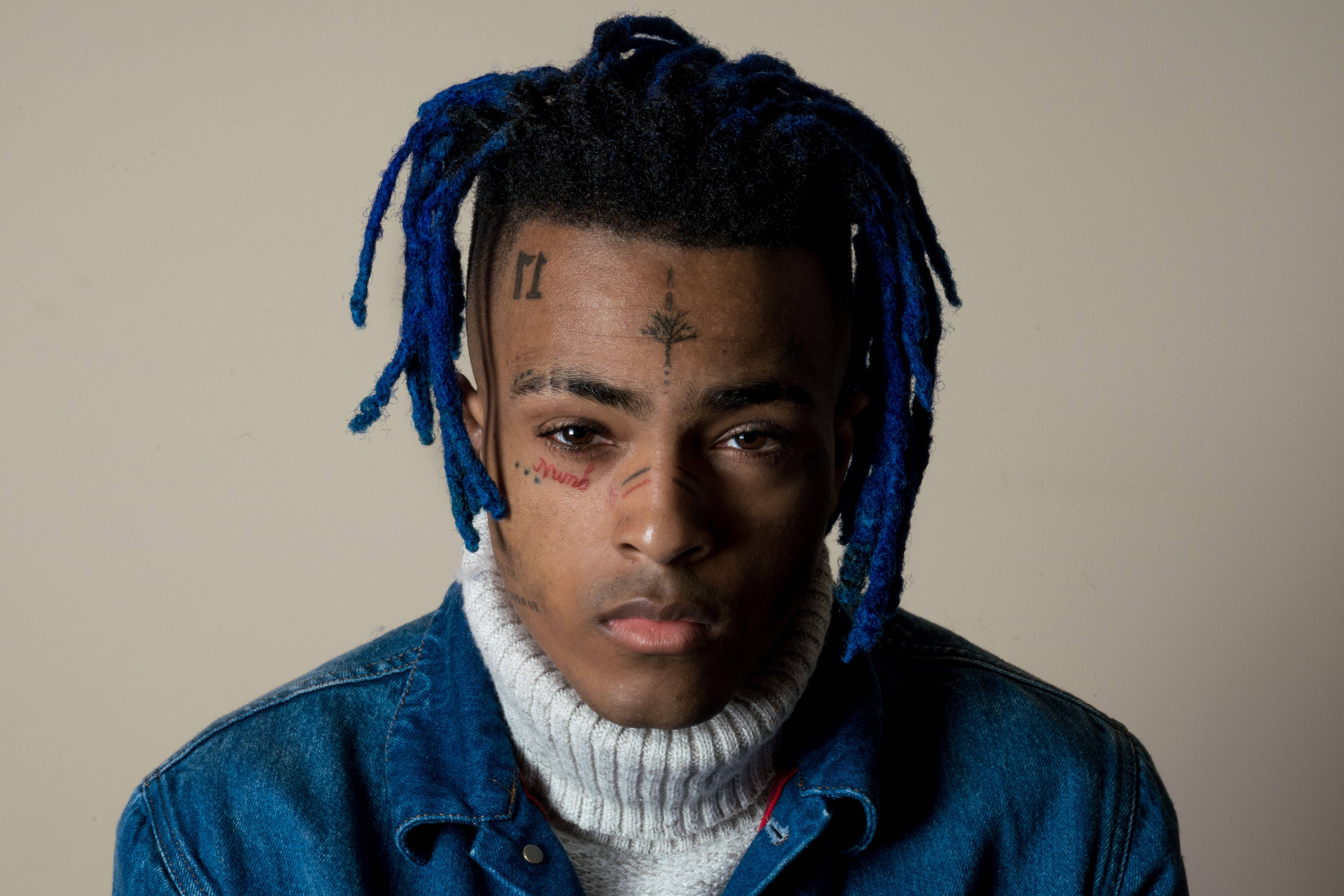 Xxxtentacion Anime Voorhoof Tattoo Muurpapier