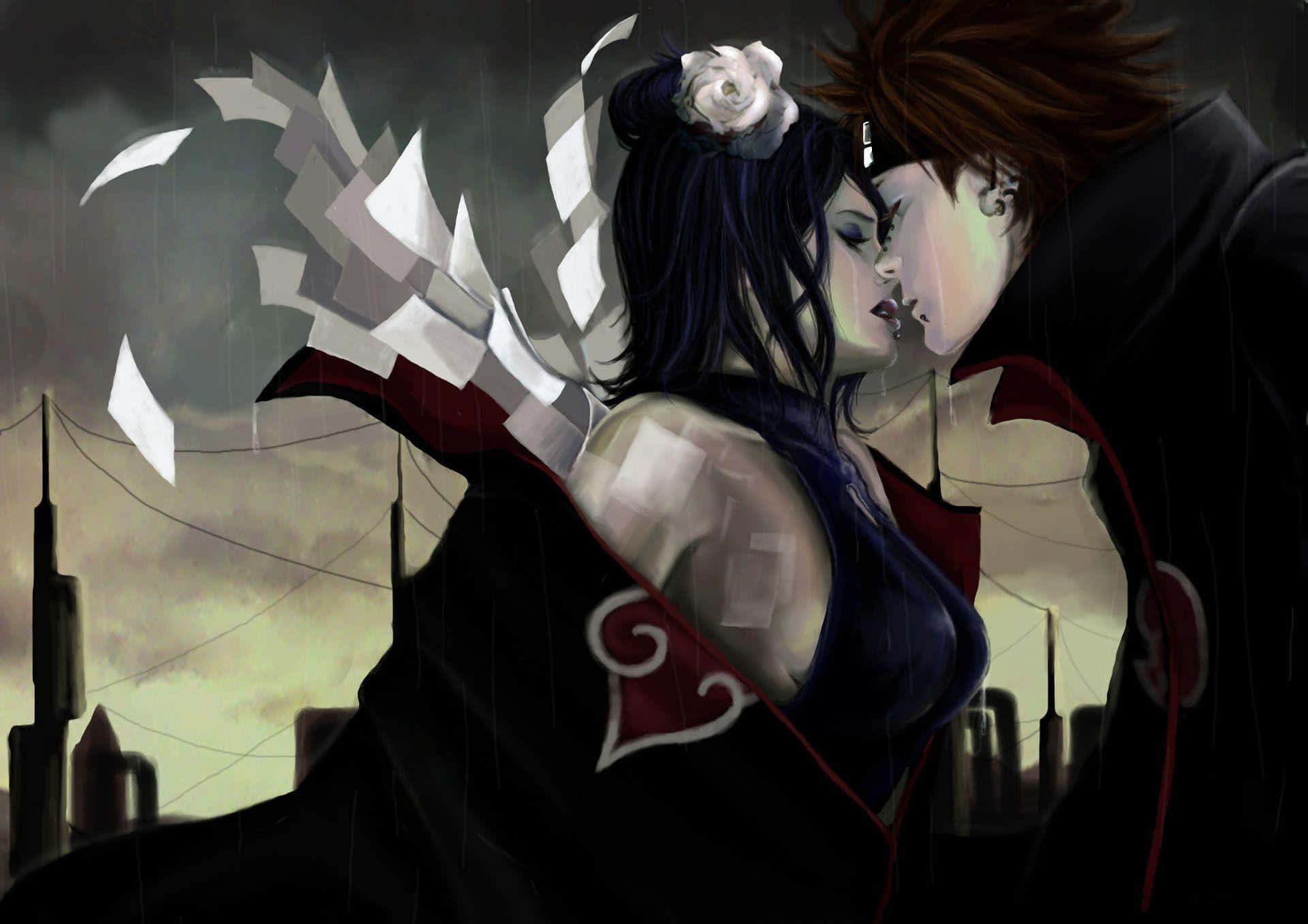 Yahiko wat 'n Vrou Soen Muurpapier