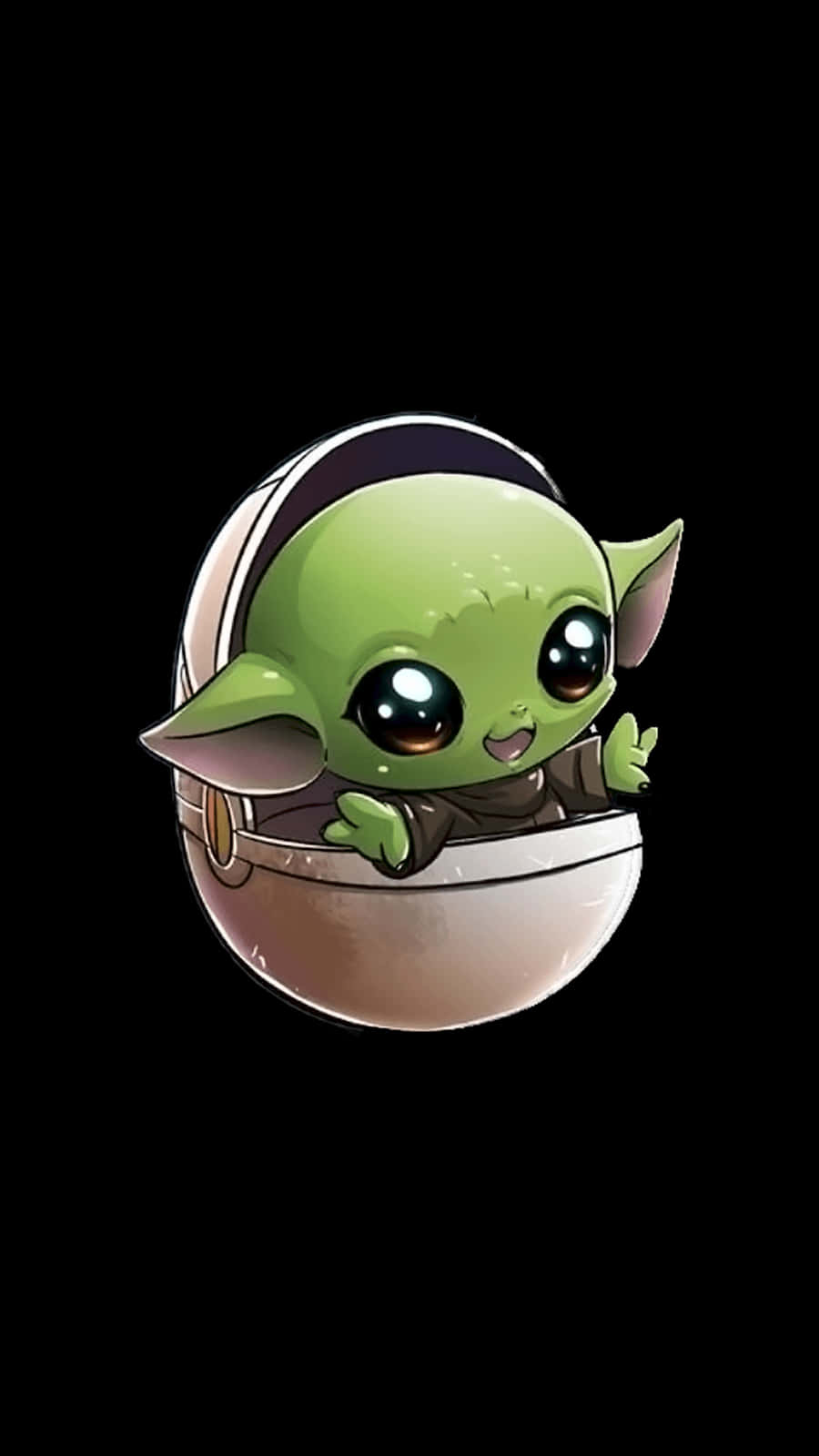 Yoda, die wyse Jedi-meester Muurpapier
