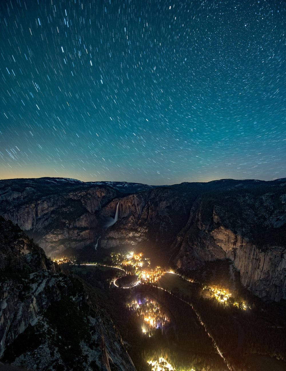 Yosemite Nasionale Park Sluitskerm Muurpapier