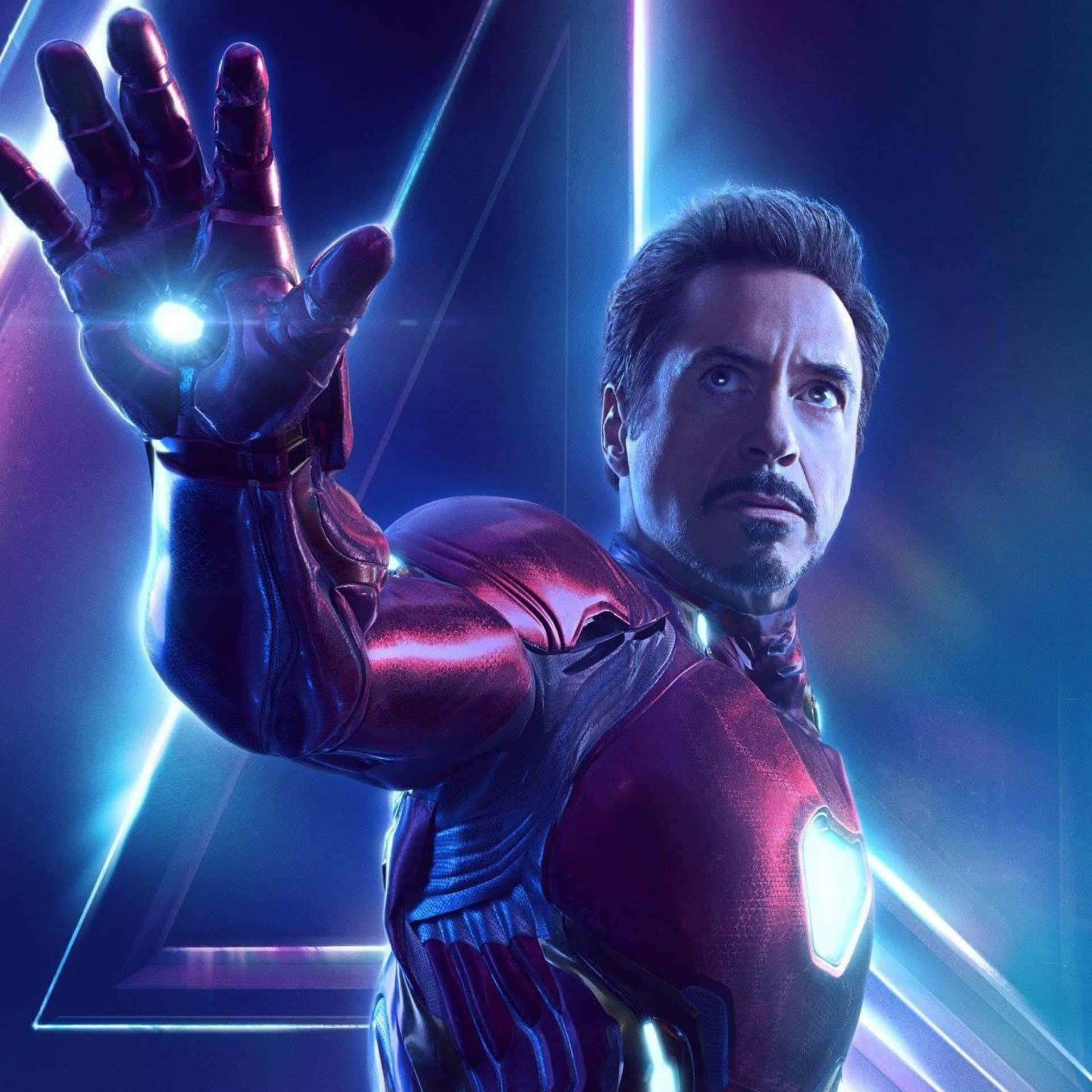 Yster Man Avengers Endgame Plaatjie Prent Muurpapier