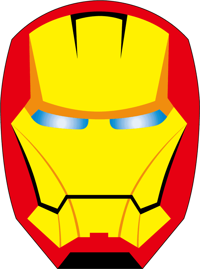 Yster Man-helm Vektor Kuns Muurpapier