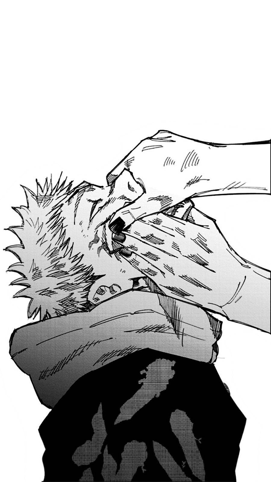Versmoor Itadori Yuji Jujutsu Kaisen agtergrond — Jujutsu Kaisen Muurpapier
