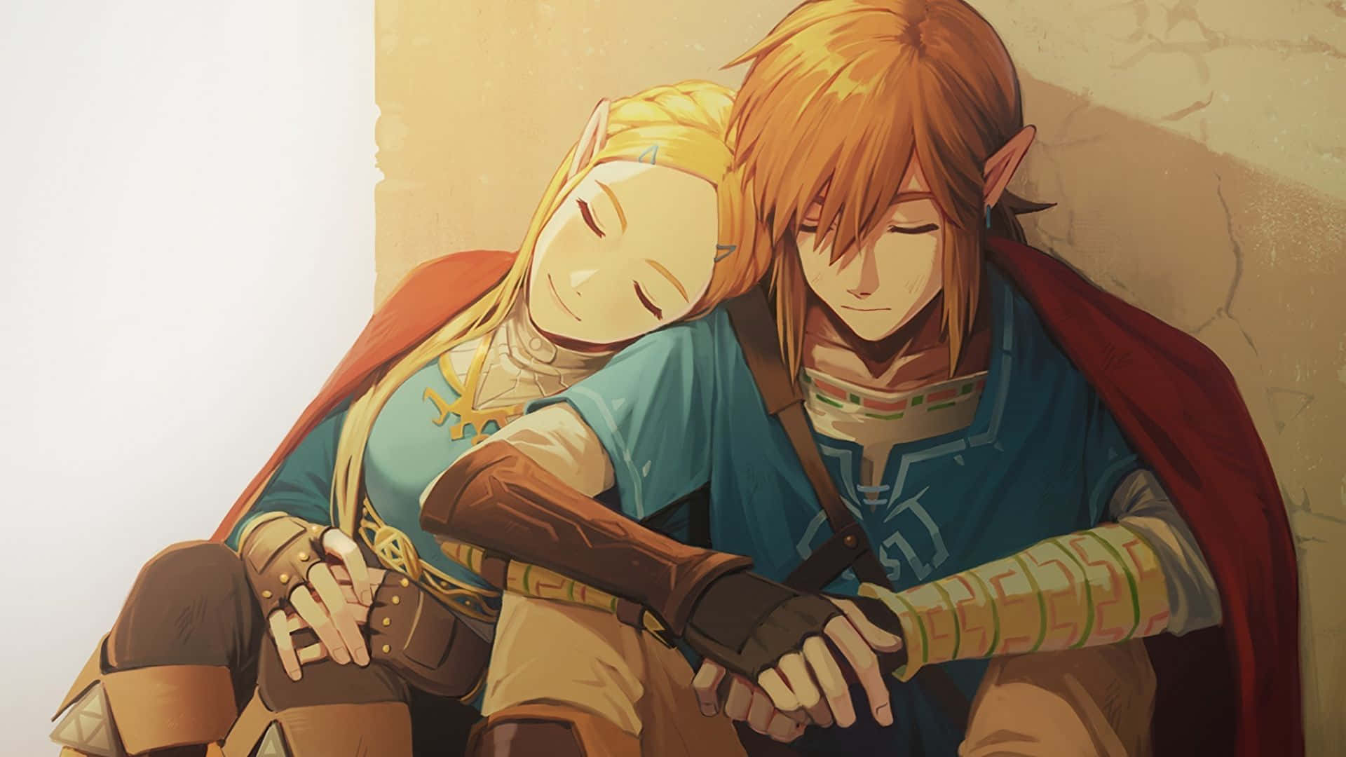 Zelda agtergrond Muurpapier