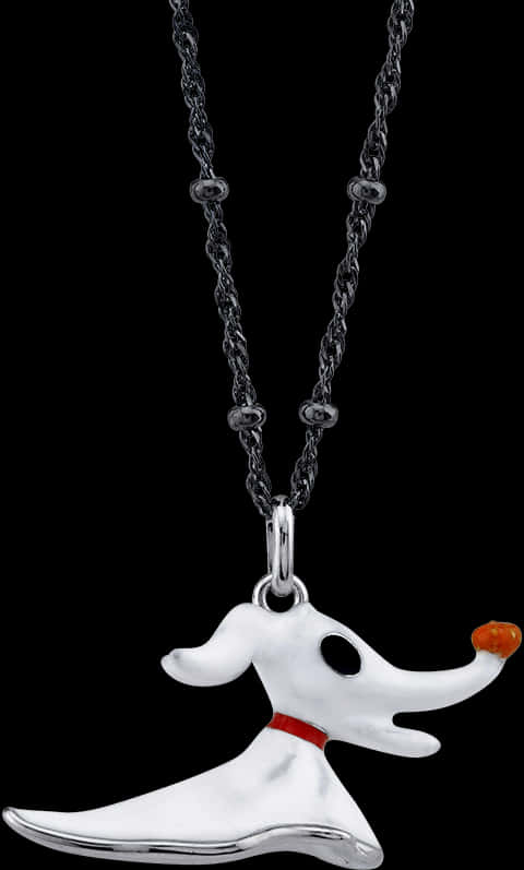 Zero Spookhond Pendant Nag voor Kersfees Muurpapier
