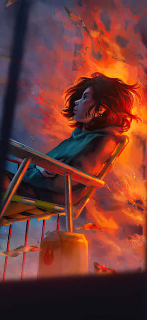 1080x2340 4K — Vivo X Muurpapier