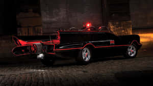 1366x768 Batmobile Agtergrond — Batman Muurpapier