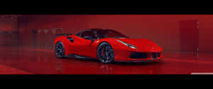 3440x1440p Ferrari Agtergrond — Ferrari Muurpapier