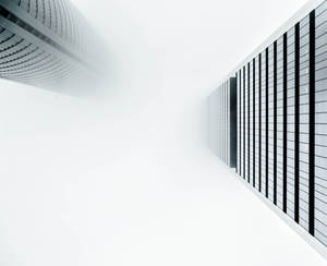 4k Wit Twee Wolkrapers