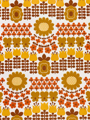 70's Blom — Blomme Muurpapier