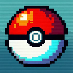 'n Retro 8-bit pixelkuns-behangpapier van 'n Meesterbal. — Tecno Phantom V Flip2 Muurpapier