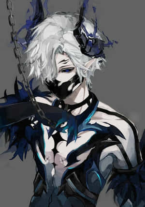 Anime Demon prente — Anime demoon Muurpapier